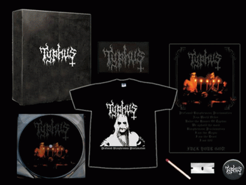 Typhus (USA) : Profound Blasphemous Proclamation Boxset